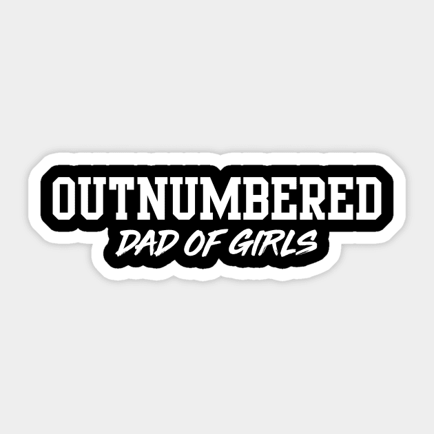 Outnumbered dad of girls Sticker by Portals